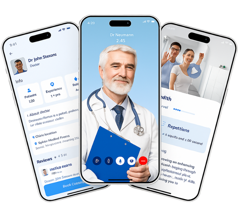 Healthcare App Mockup