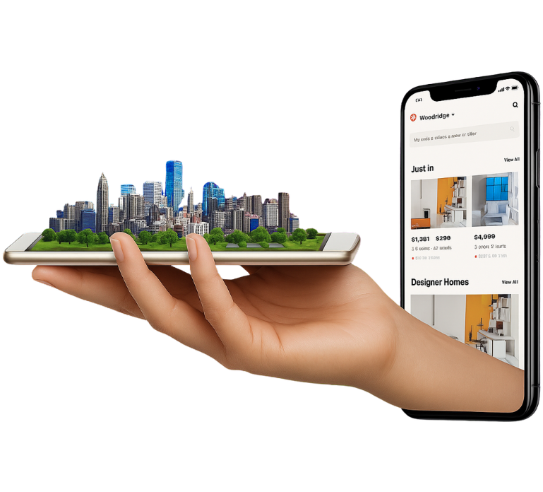 Real Estate App Mockup
