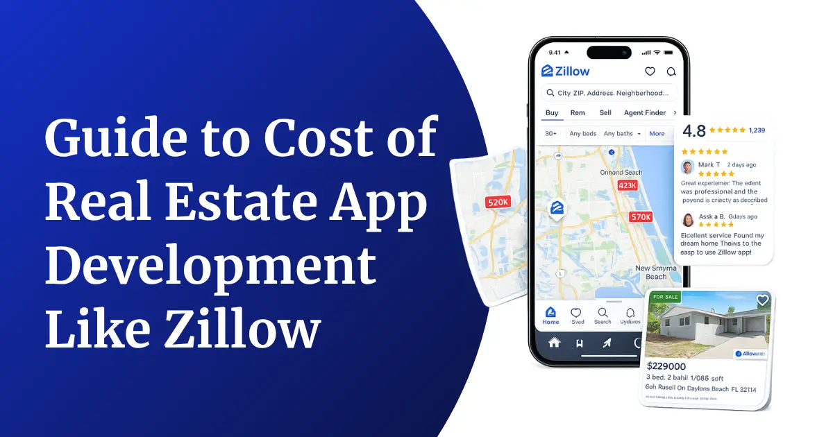 Complete Guide to the Cost of Real Estate App Development Like Zillow